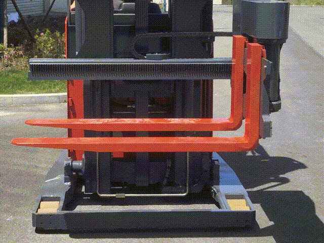 货叉180° 旋转 + 左右侧移